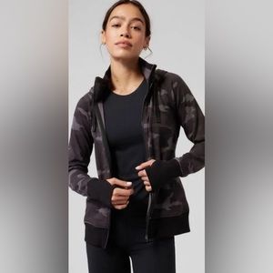 Black Camo Athleta Triumph Hoodie NWT